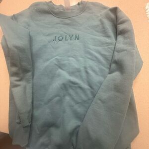 Jolyn Clothing Green Sweatshirt